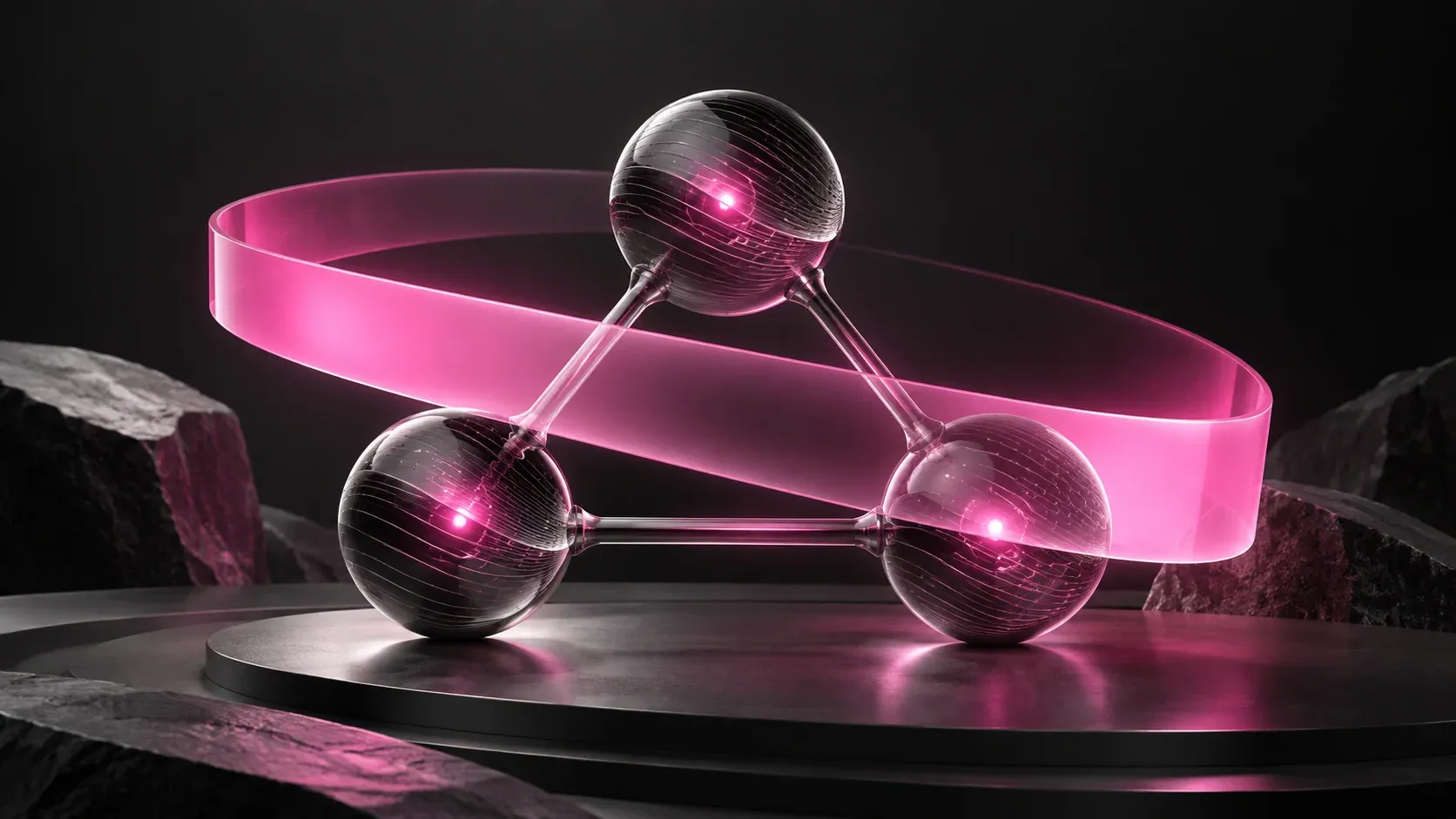 Illustration of IFG GEO Optimizer: connected nodes representing AI crawler access.